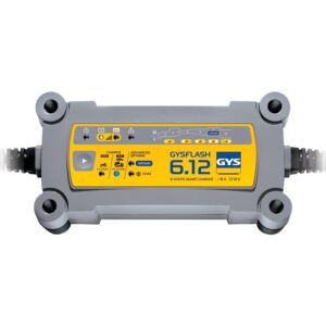 Chargeur de batteries Gysflash 6.12, 12 volts - GYS - 577424