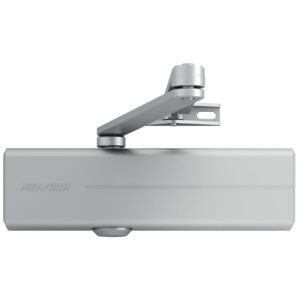 Corps pour ferme-porte type DC 200 force variable 2 à 4 finition argent - Assa Abloy - 112393