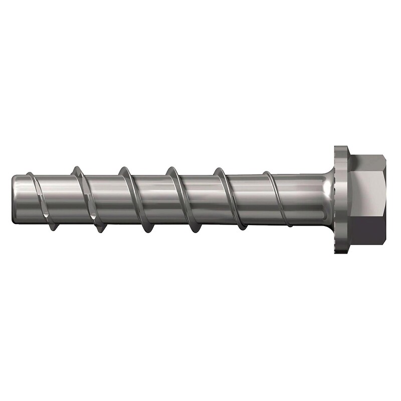 Vis béton tête hexagonale FBS II Ultracut 8x55mm ATE option 1 sismique C1-C2 perçage 8mm empreinte T40/SW13 - Boîte 50 pièces - FISCHER - 154494