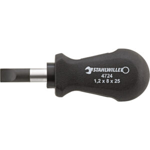 Tournevis empreinte Fente court DRALL - 1x5,5x25 mm - STAHLWILLE - 213922