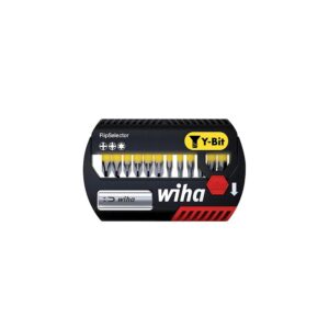 Coffret FlipSelector de 12 embouts de vissage Y 25 mm + 1 porte-embout magnétique - WIHA - 594840