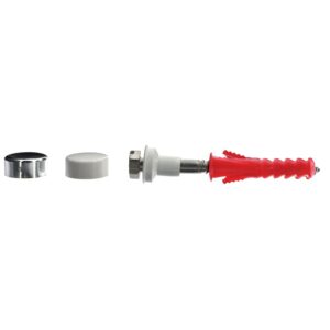 Jeu de fixations pour WC et bidets Ramussen, cheville Ø 8 x longueur 39 mm, vis diamètre 6 x longueur 70 mm - LEGALLAIS - 525316