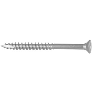 Vis terrasse Tradelière, tête fraisée, empreinte torx, inox A2, diamètre 5 mm, longueur 50 mm, seau de 400 pièces - LEGALLAIS - 475371