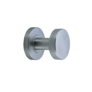 Béquille double sur rosaces bouton palière extérieur fixe type Linox 493 inox 202 main gauche - VACHETTE ASSA ABLOY - 555101