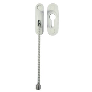 Câble d'entrebaîllement Secury'Cable en 155 mm coloris blanc - SOCONA - 494726