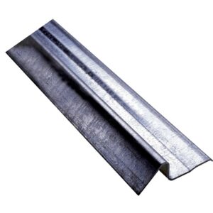 Seuil acier galvanisé pour porte de garage Ht 25 x larg 82 en 3000 mm - BILCOCQ - 512604