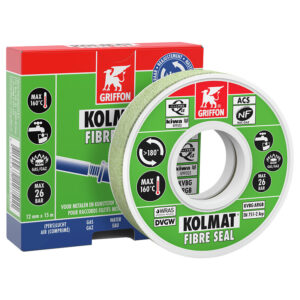 Bande d'étanchéité Kolmat Fibre Seal, largeur 12 mm, longueur 15 m - GRIFFON - 516706