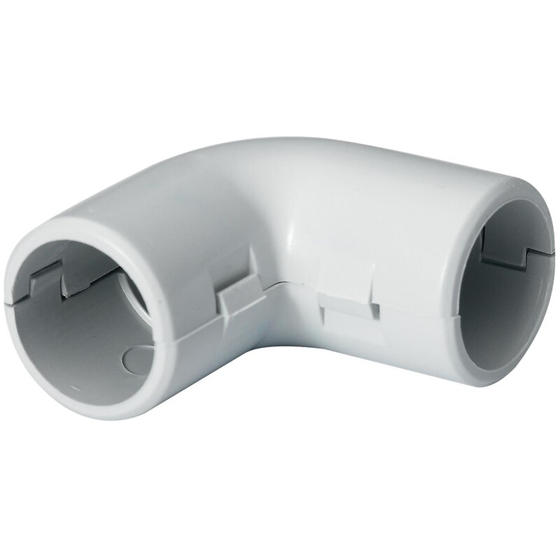 Équerre Mureva Tube 3321 gris Ø 16 mm - Schneider - 360284