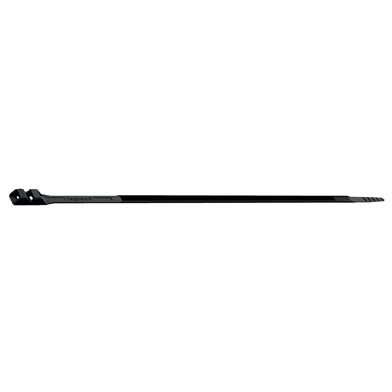 Colliers Colson ® noirs à dentures extérieures largeur 9mm longueur 262mm boîte de 100 pièces - Legrand - 136467 – Image 2