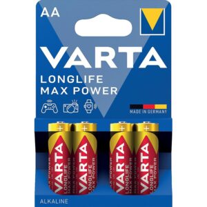 Pile alcaline Longlife Max Power AA/LR06 x4 1,5 V - VARTA - 622092