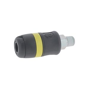 Raccord rapide air comprimé ER fileté mâle ISO B passage 6 mm fileté G 1/4 - LEGALLAIS - 447588