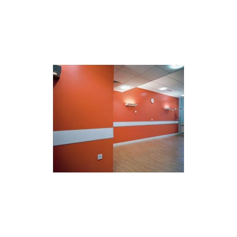 Pare-chocs mural Classic lign 200 - adhésif - longueur 4 m - hauteur 200 mm - CS France - 117826 – Image 3