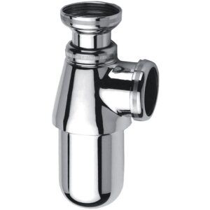 Siphon d'évier 40x49 laiton réglable en hauteur 1054 - NICOLL - 723247