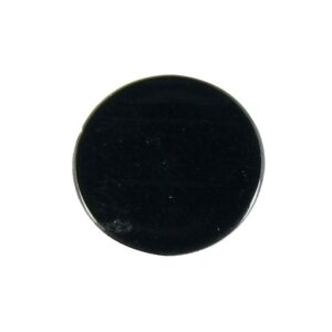 Cache-vis adhésif Chatham, diamètre 12 mm, coloris noir, sachet de 100 pièces - LEGALLAIS - 567365