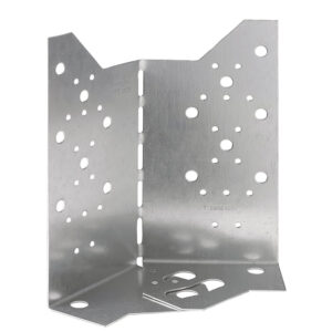 Équerre réglable pour terrasse bois ABF230 angle 90° à 150° épaisseur 1,5 mm 230x60x120x100 mm, l'unité - SIMPSON - 455253