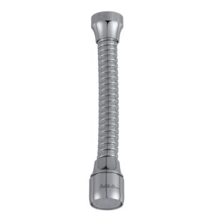 Flexible de robinet métallique chromé avec économiseur 8,3 l/min - Neoperl - 571684