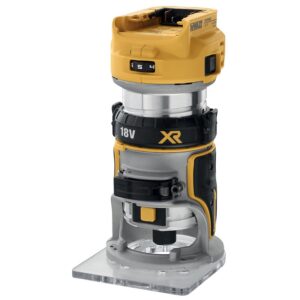 Affleureuse XR 18V 8mm - DCW600N-XJ - DEWALT - 109391