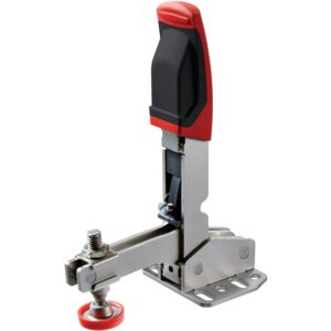 Sauterelle à serrage verticale STC-VH50 avec bras ouvert et platine de fixation horizontale. - BESSEY - 519394