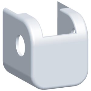 Sachet de caches pour OB bois série M6 main droite coloris blanc - FERCO - 467839