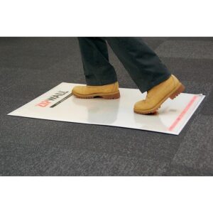 Kit tapis collant anti-poussière et antidérapant Zipwall Mat Starter Kit, 30 feuilles - ZIPWALL - 651939
