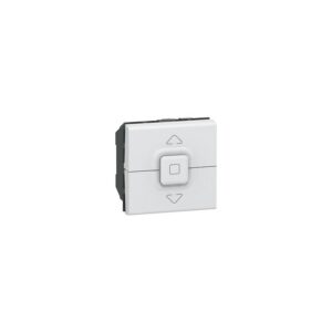 Interrupteur pour volets roulants programme Mosaic 2 modules blanc - Legrand - 357491