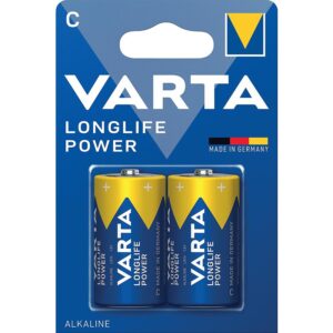 Pile alcaline Longlife Power C/LR14 x2 1,5 V - VARTA - 622071