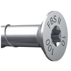 Vis béton FBS II Ultracut - tête fraisée - empreinte Torx - 8x60 mm - Boîte de 50 pièces - FISCHER - 564110