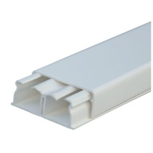 Moulure DLPlus 40x12,5 2 compartiments longueur 2,10 mètres blanc - Legrand - 360347