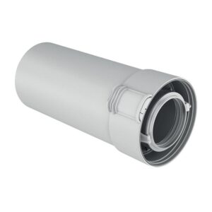 Conduit PPTL/PP Rolux Condensation gaz et fioul Ø 80/125 mm - longueur 1000 mm - UBBINK - 125883