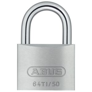 Cadenas Titalium série 64 en 60 mm 2 clés - ABUS - 589114