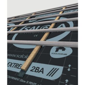 Bande AEROBAND EXTREME, largeur 55mm, longueur 30m, coloris noirs - SALOLA - 125358