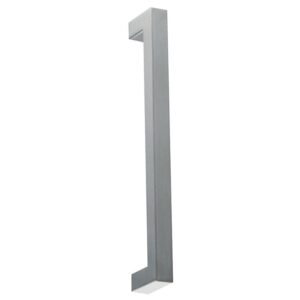 Poignée de tirage coudée carré de 25/25 mm inox 304 entraxe de fixation 300 mm - VACHETTE ASSA ABLOY - 555115