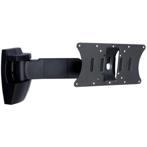 Support mural pour écran plat de petite taille - à bras déportés (2 axes de rotation) - - 373108