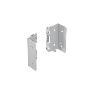 Raccord pour paroi arrière AvanTech YOU - Conditionnement Industrie - hauteur dos 101 mm - finition Argent - HETTICH - 139624