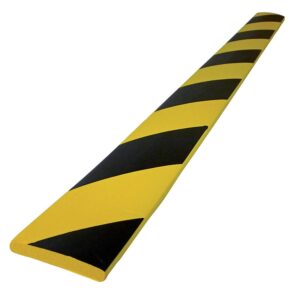 Protection plate en mousse, coloirs jaune/noir, longueur 75 cm, largeur 6 cm. - VISO - 657392