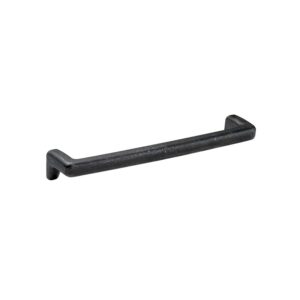 Poignée en zamak Cuisine - entraxe 128 mm - finition noir mat vieilli - METAKOR - 467637
