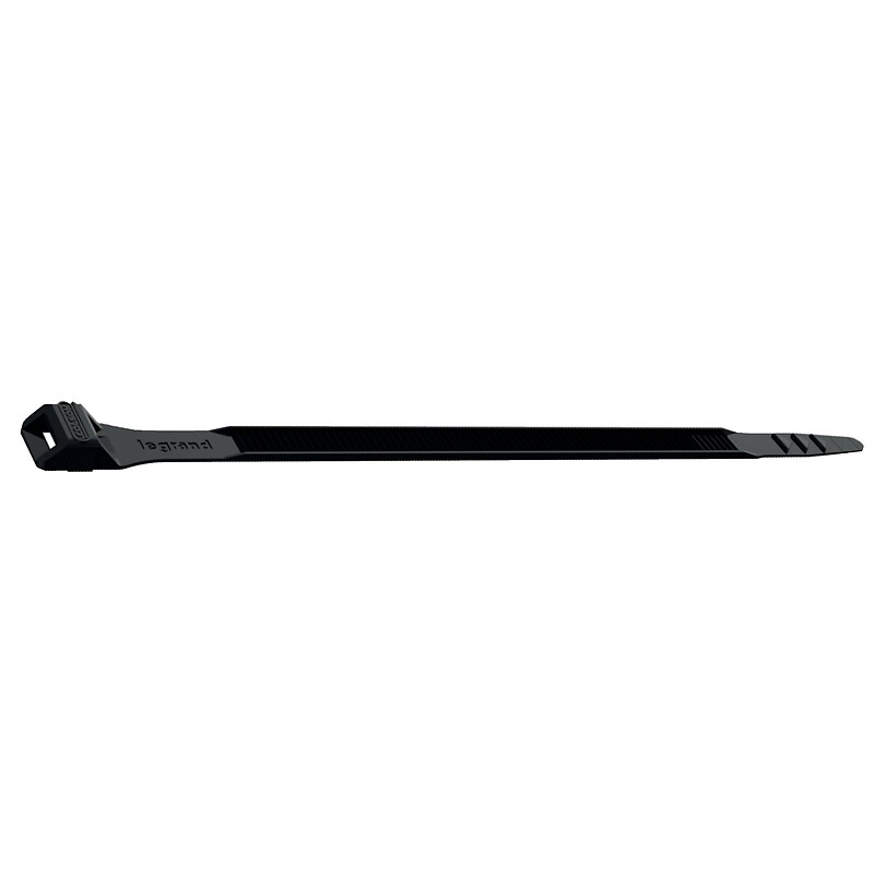 Colliers Colson ® noirs à dentures extérieures largeur 9mm longueur 262mm boîte de 100 pièces - Legrand - 136467 – Image 3