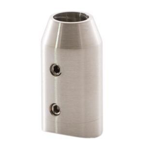 Support axial pour barre de remplissage Ø 12 mm - fixe - pour poteau Ø 42,4 mm - à visser - inox 304 - à l'unité - Design Production - 179062
