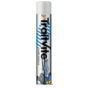 Peinture aérosol pour marquage permanent TraitVite - coloris blanc - contenance de 750 ml net - ROCOL - 281121