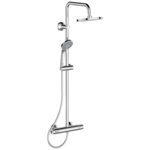 Colonne de douche thermostatique Olyos C3 chromée - PORCHER - 629847