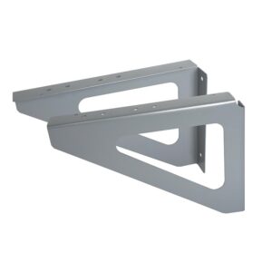Équerre de fixation murale pour boîtes aux lettres Renz - Gris argent RAL 9006M - RENZ - 116454