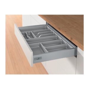 Range couvert OrgaTray 440 450-550mm 600mm argenté - HETTICH - 533982