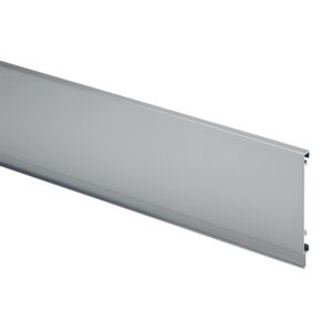 Dos alu recoupable hauteur 144 mm - gris, longueur 2 m - HETTICH - 482517