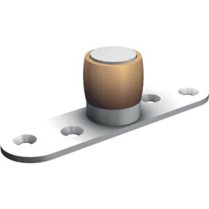 Guide du bas sur platine 1099 pour porte coulissante 150 kg Sportub - MANTION - 642321