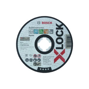 Disques à tronçonner multiconstruction moyeu plat Xlock 125x1,6 mm boîte de 25 disques - BOSCH - 693617