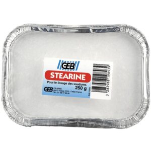 Décapant stearine pour lissage des soudures pain de 250 g - GEB - 517868