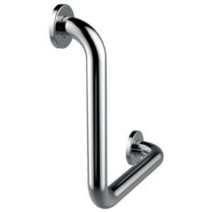 Barre d'appui coudée 90° 2 points Inox Care 400 x 400 mm - NORMBAU - 612914