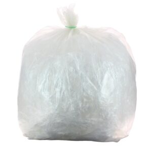 Sac poubelle 50 litres HD transparent carton de 20 rl de 25 sacs - - 286189