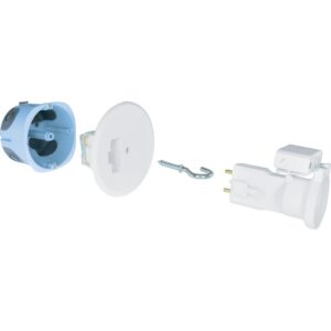 Kit point de centre DCL BBC + douille E27 Ø 67 mm - EUR'OHM - 696564