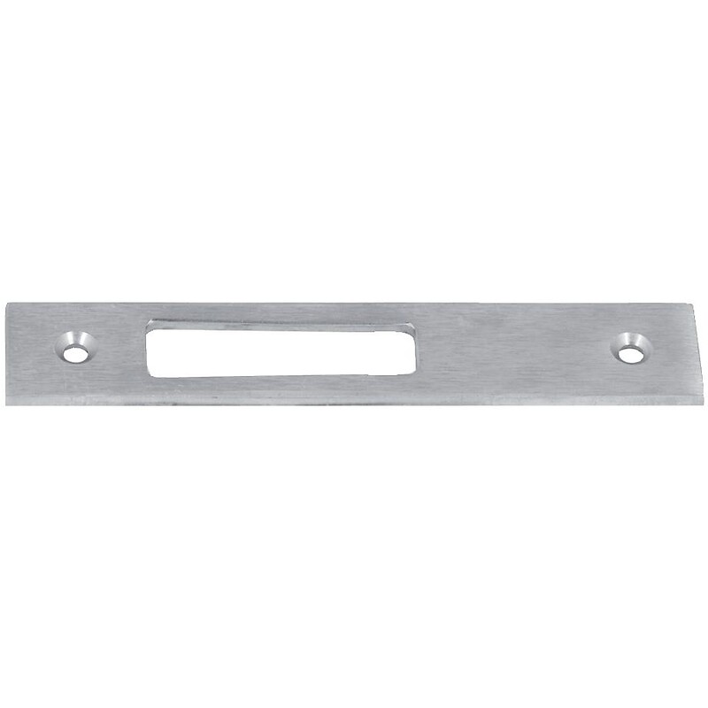 Gâche haute ou basse inox plate en 134 x 24 x 3 mm pour serrure Multiblindo - ISEO CITY - 455596